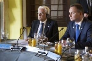 Il Presidente Sergio Mattarella alla 12° riunione dei Capi di Stato del Gruppo Arraiolos