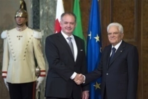Visita Ufficiale del Presidente della Repubblica Slovacca