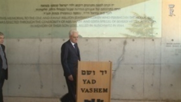 Dichiarazione del Presidente Mattarella al Memoriale dell'Olocausto Yad Veshem