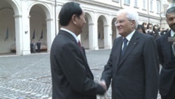 Cerimonia di congedo della Visita di Stato del Presidente della Repubblica Socialista del Vietnam
