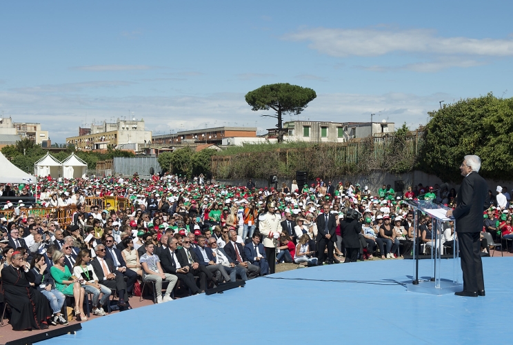 Il Presidente Sergio Mattarella 