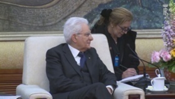 Il Presidente Sergio Mattarella incontra il Presidente del Comitato Permanente dell’Assemblea Nazionale del Popolo Zhang Dejiang e il Primo Ministro Li Keqiang