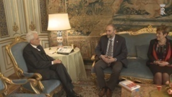 Il Presidente Mattarella incontra una delegazione dell'AVIS, in occasione del 90° anniversario dell'Associazione