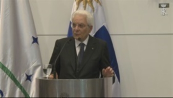 Dichiarazioni alla stampa del Presidente Sergio Mattarella al termine del colloquio con il Presidente della Repubblica Orientale dell'Uruguay, Tabaré Vázquez 