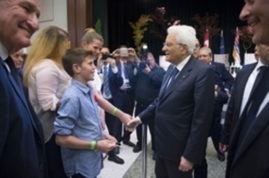 Incontro del Presidente Mattarella con la Collettività italiana a Vancouver