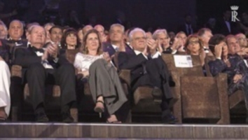 Il Presidente Mattarella all'inaugurazione della 74^ Mostra Internazionale d'Arte Cinematografica