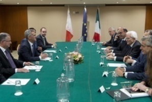 Incontro del Presidente Mattarella con il Primo Ministro maltese e il Capo dell'opposizione