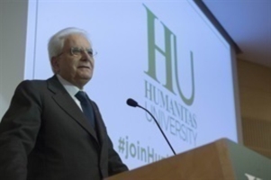 Il Presidente Mattarella all'inaugurazione dell'Anno Accademico dell'Humanitas University