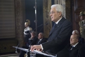Intervento del Presidente Mattarella alla cerimonia per lo scambio degli auguri di fine anno con i rappresentanti delle Istituzioni, delle forze politiche e della società civile