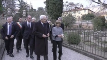 Il Presidente Mattarella visita l'orto botanico di Padova