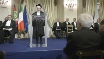 Il Presidente Mattarella alla cerimonia di inaugurazione dell'anno giudiziario del Consiglio Nazionale Forense