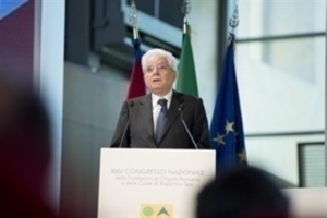 Il Presidente Sergio Mattarella al XXIV Congresso Nazionale delle Fondazioni di Origine Bancaria e delle Casse di Risparmio
