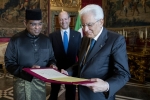 Mattarella riceve le Credenziali dei nuovi Ambasciatori in Italia