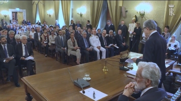 Il Presidente Mattarella all’Adunanza solenne di chiusura dell’anno accademico dell’Accademia Nazionale dei Lincei