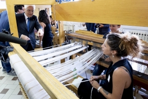 Il Presidente Sergio Mattarella visita la Comunità di San Patrignano in occasione della cerimonia per il 40° anniversario di fondazione