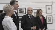 Il Presidente Mattarella visita il quartiere Jugendstil di Riga ed il  Museo Nazionale d’Arte