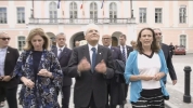 Mattarella al Palazzo Riigikogu, passeggiata nel centro storico di Tallinn, visita della Chiesa di Niguliste