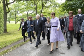 La giornata del Presidente Mattarella a Tallinn