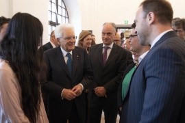 Il Presidente Sergio Mattarella incontra la collettività italiana a Vilnius