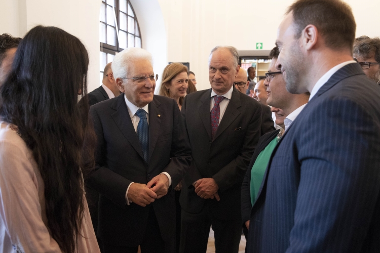Il Presidente Sergio Mattarella incontra la collettività italiana a Vilnius