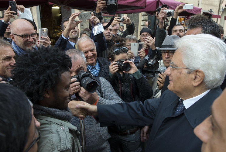 Il Presidente Sergio Mattarella a Pisa 