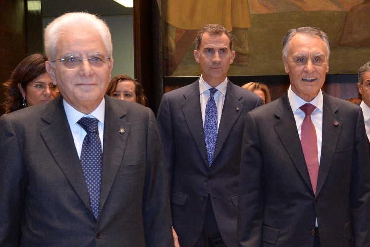 Repubblica italiana, Sergio mattarella, Sua Maestà Felipe VI, Re di Spagna, e il Presidente della Repubblica del Portogallo