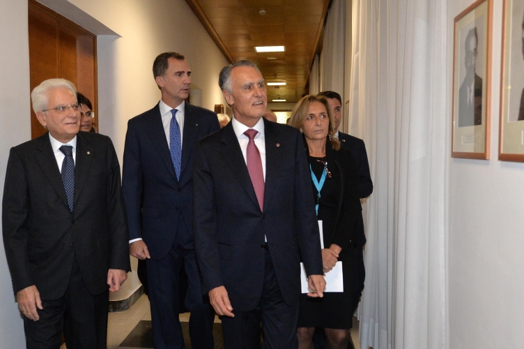 Repubblica italiana, Sergio mattarella, Sua Maestà Felipe VI, Re di Spagna, e il Presidente della Repubblica del Portogallo,