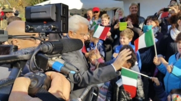 Mattarella a Forno di Coazze