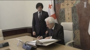 Incontro del Presidente Mattarella con il Presidente del Parlamento della Georgia, Irakli Kobakhidze
