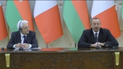 Dichiarazioni alla stampa del Presidente Mattarella al termine dell'incontro con il Presidente della Repubblica dell’Azerbaigian Ilham Aliyev