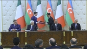 Cerimonia di firma di intese bilaterali alla presenza dei due Capi di Stato 
