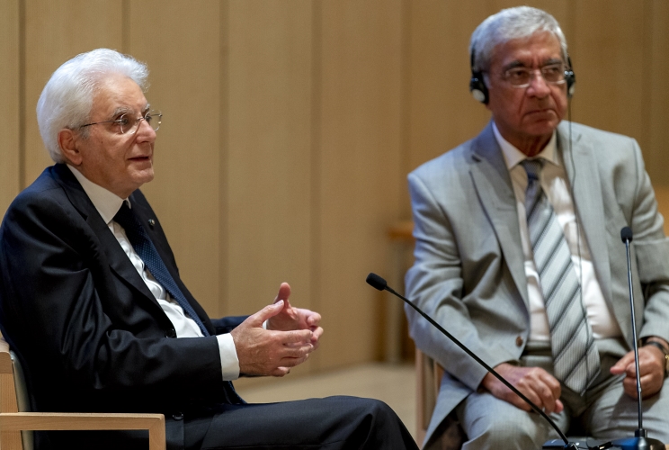 Il Presidente della Repubblica Sergio Mattarella all’Università ADA (Azerbaijian Diplomatic Academy)  