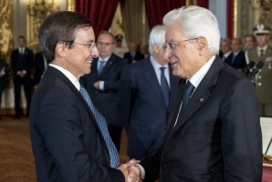 CERIMONIA DI GIURAMENTO DEL NUOVO GIUDICE DELLA CORTE COSTITUZIONALE PROF. LUCA ANTONINI