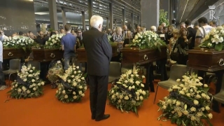 Intervento del Presidente Mattarella alle Esequie solenni delle vittime del crollo del Ponte Morandi