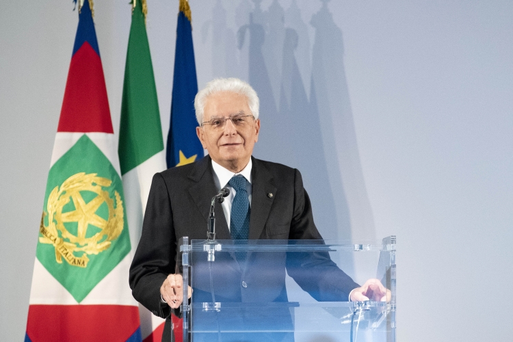 Il Presidente Sergio Mattarella in occasione della giornata inaugurale della X edizione del Meeting "Le due culture"