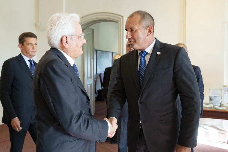 Il Presidente Sergio Mattarella incontra il Presidente della Repubblica di Bulgaria, Rumen Radev 