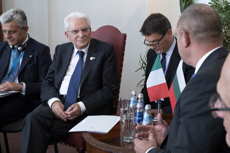 Il Presidente Sergio Mattarella incontra il Presidente della Repubblica di Bulgaria, Rumen Radev 
