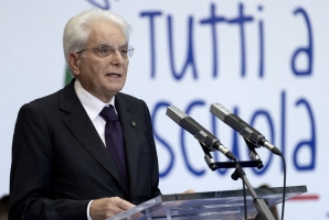 Il Presidente Sergio Mattarella in occasione della cerimonia di inaugurazione dell'anno scolastico 2018/2019 "Tutti a scuola"