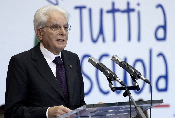 Il Presidente Sergio Mattarella in occasione della cerimonia di inaugurazione dell'anno scolastico 2018/2019 "Tutti a scuola"