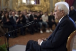 Il Presidente Mattarella ha incontrato alcuni studenti delle scuole secondarie di secondo grado 