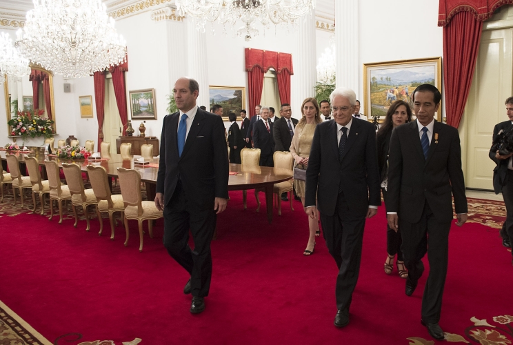 Il Presidente della Repubblica Sergio Mattarella