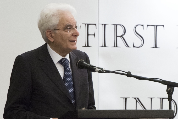 Il Presidente Sergio Mattarella in occasione del "Primo Dialogo Bilaterale tra Indonesia e Italia"