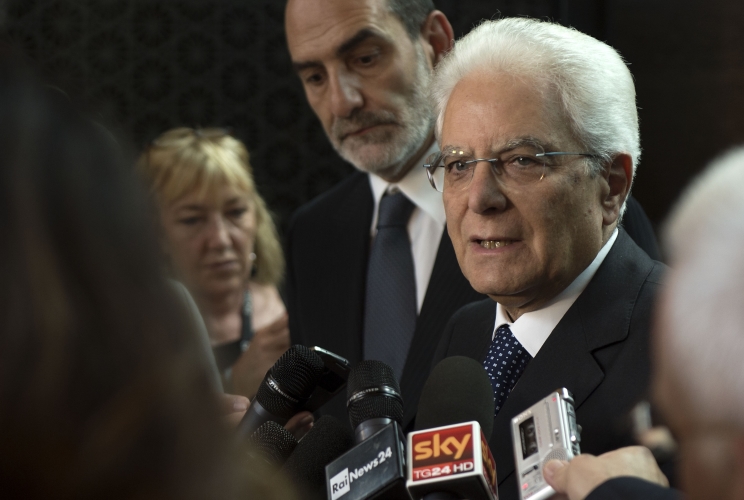 Il Presidente Sergio Mattarella incontra i giornalisti al termine della Visita di Stato nella Repubblica di Indonesia