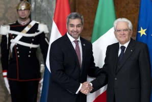 Mattarella incontra il Presidente della Repubblica del Paraguay, S.E. il Signor Mario Abdo BENÍTEZ