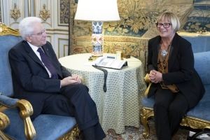 Il Presidente Sergio Mattarella riceve Rosa D'AMELIO, Presidente del Consiglio Regionale della Campania e Coordinatrice delle Assemblee legislative delle Regioni e delle Province autonome.

