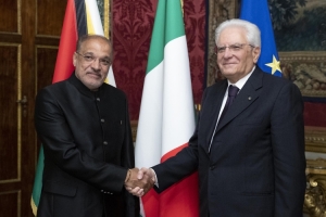 Il Presidente Mattarella riceve le Lettere Credenziali