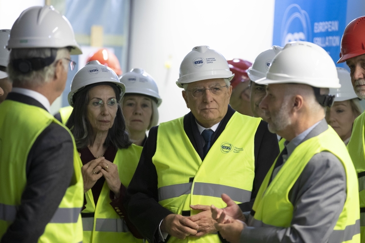 Il Presidente della Repubblica Sergio Mattarella con il Re Carlo XVI Gustavo  all’European Spallation Source di Malmö     