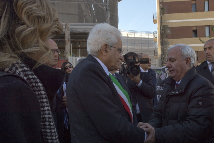 Il Presidente Sergio Mattarella incontra i familiari degli studenti vittime del crollo della Casa dello Studente