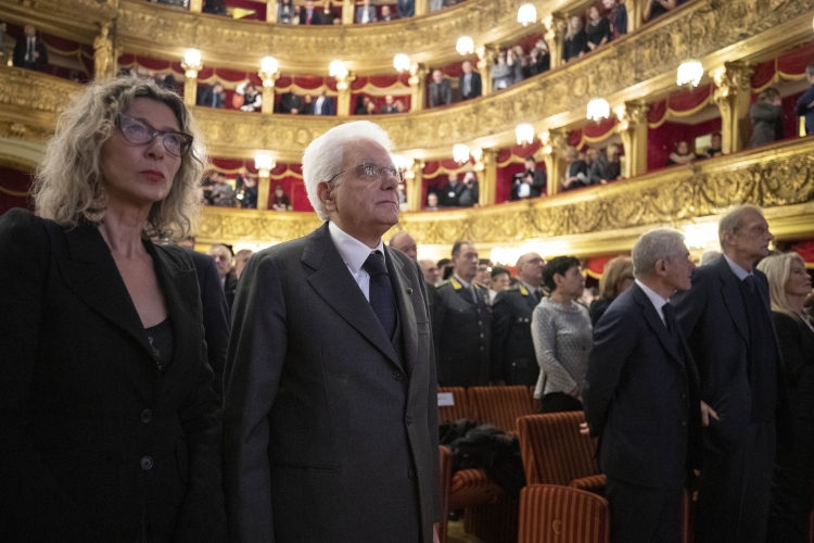 Il Presidente della Repubblica Sergio Mattarella in occasione della cerimonia di inaugurazione dell'anno accademico 2018/2019 dell'Università