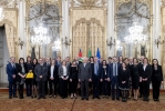 Mattarella incontra i Magistrati di nuova nomina della Corte dei Conti